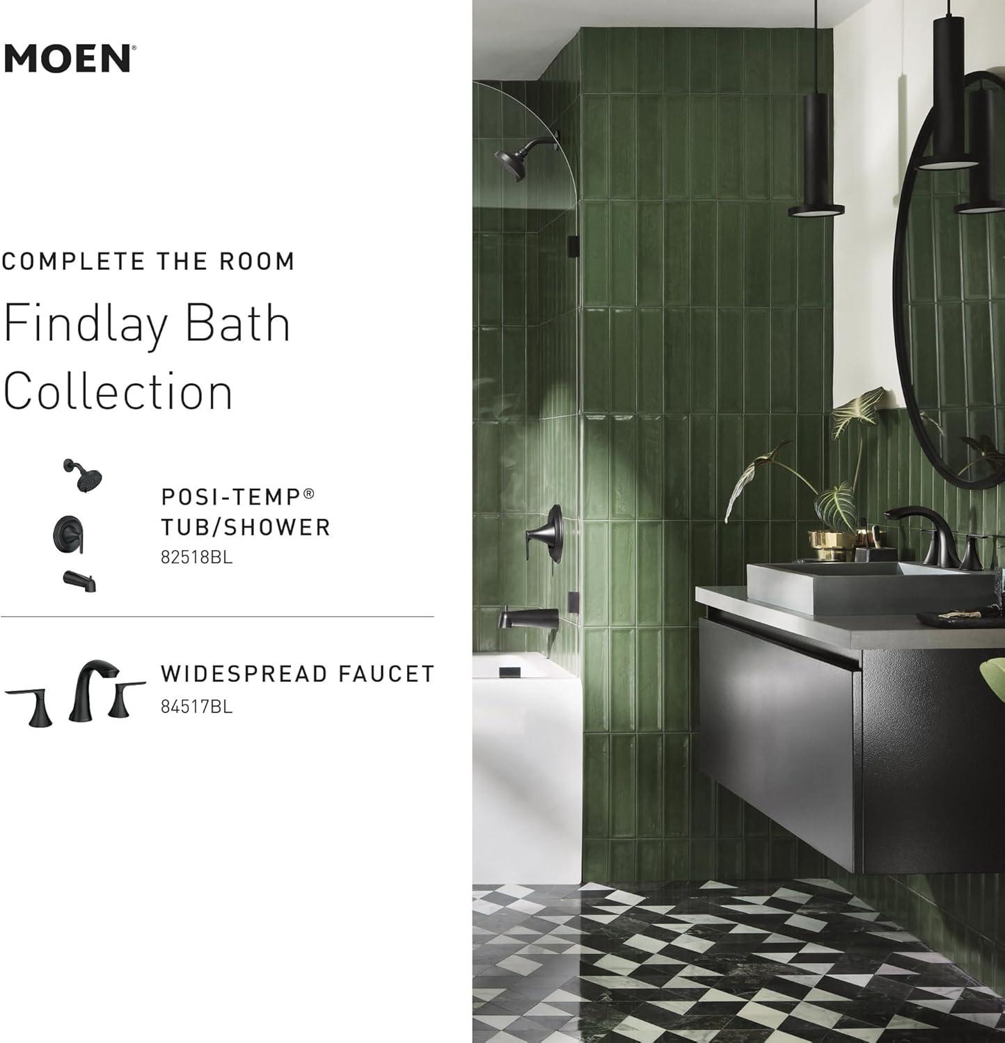 image:imageMoen Findlay Spot Resist Brushed Nickel Two Handle 4Inch Centerset Bathroom Faucet 84515SRN