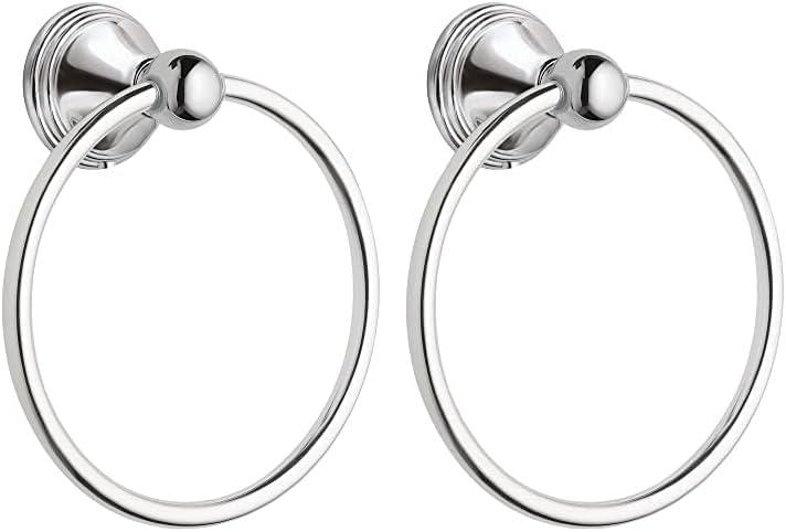 image:imageMoen Preston Collection Spot Resist Brushed Nickel Single Post Toilet Paper Holder Wall Mounted Toilet Roll Holder DN8408BNChrome