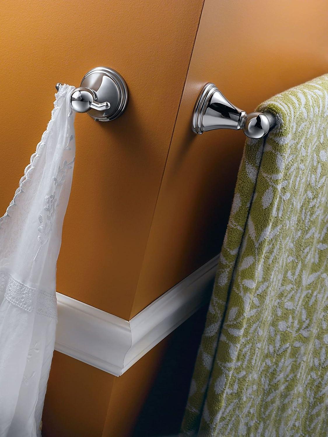 image:imageMoen Preston Collection Spot Resist Brushed Nickel Single Post Toilet Paper Holder Wall Mounted Toilet Roll Holder DN8408BNChrome