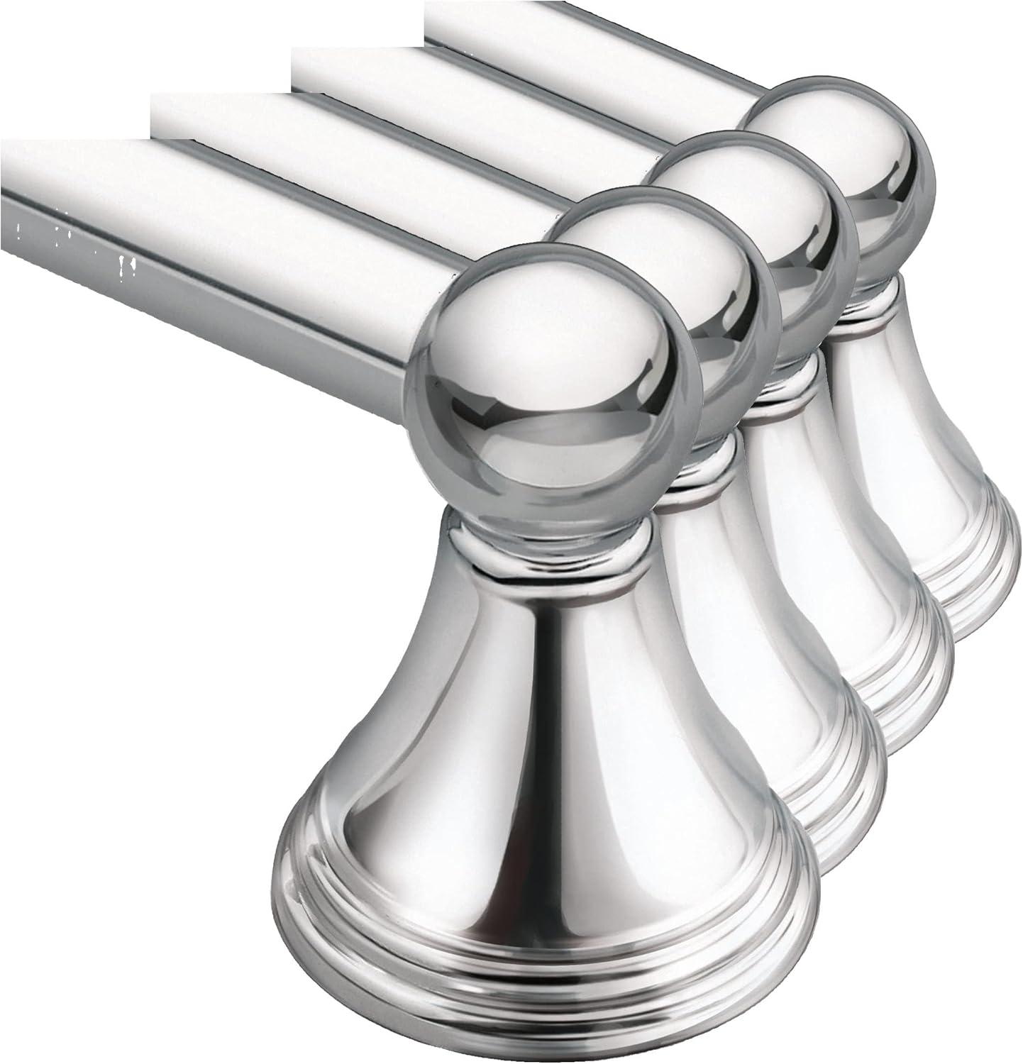 image:imageMoen Preston Collection Spot Resist Brushed Nickel Single Post Toilet Paper Holder Wall Mounted Toilet Roll Holder DN8408BNChrome