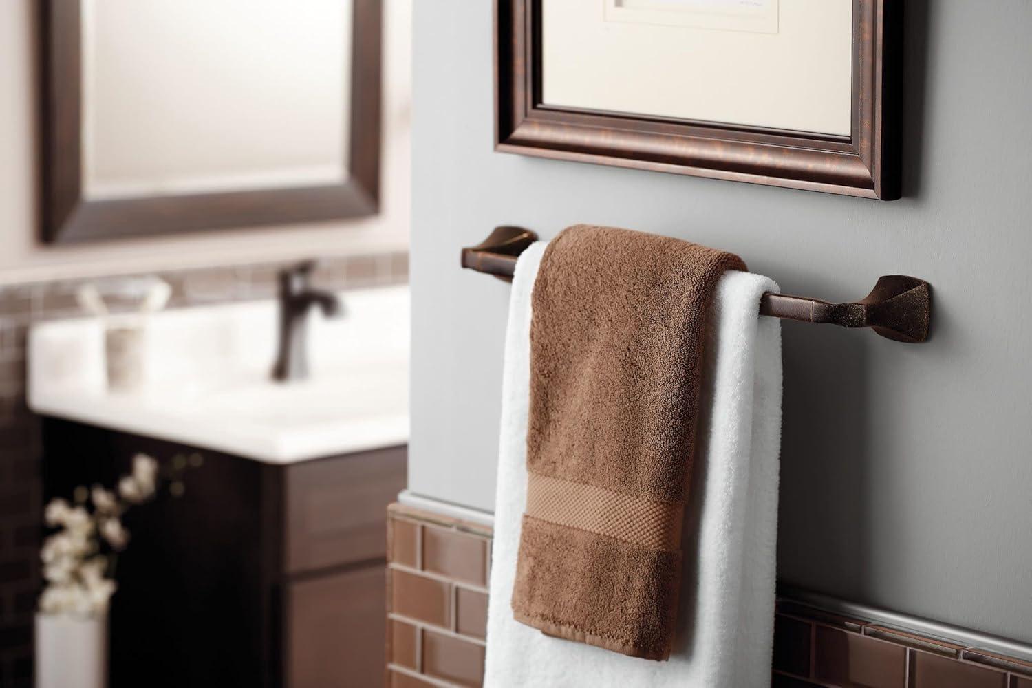 image:imageMoen Voss Collection Brushed Nickel Pivoting Toilet Paper Holder Wall Mounted Double Post Toilet Tissue Holder YB5108BNBrushed Nickel