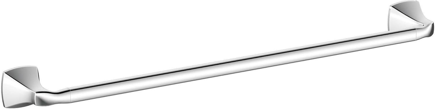 image:imageMoen Voss Collection Brushed Nickel Pivoting Toilet Paper Holder Wall Mounted Double Post Toilet Tissue Holder YB5108BNChrome