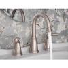 Moen Banbury 8 in. Widespread Double Handle High-Arc Bathroom Faucet in Spot Resist Brushed Nickel