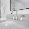Moen Banbury 8 in. Widespread Double Handle High-Arc Bathroom Faucet in Spot Resist Brushed Nickel