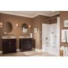 Moen CA84913SRN Double Handle Centerset Bathroom Faucet from the Banbury Collection, Spot Resist Brushed Nickel