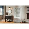 Moen Eva Brushed Nickel 3-Light Dual-Mount Bathroom Vanity Fixture, Bath Lighting with Frosted Glass, YB2863BN(Oil-Rubbed Bronze)