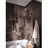 Moen Findlay Single-Handle 6-Spray Tub and Shower Faucet in Spot Resist Brushed Nickel with Valve, 82518SRN