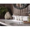 Moen Findlay Spot Resist Brushed Nickel Widespread Bathroom Faucet, 2-Handle Setup with Valve Included, 84517SRN
