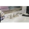 Moen TS6205BN Rothbury Two-Handle Low Arc Bathroom Faucet without Valve, Brushed Nickel