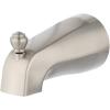 Moen Tub and Shower Faucet 1 Handle Banbury Brushed Finish Nickel Material