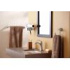 Moen Voss Collection Brushed Nickel Pivoting Toilet Paper Holder, Wall Mounted Double Post Toilet Tissue Holder, YB5108BN(Oil Rubbed Bronze)