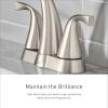 Moen WS84229SRN Two-Handle High Arc Bathroom Faucet, Spot Resist Brushed Nickel
