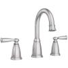 Moen Banbury 8 in. Widespread Double Handle High-Arc Bathroom Faucet in Spot Resist Brushed Nickel