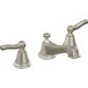 Moen TS6205BN Rothbury Two-Handle Low Arc Bathroom Faucet without Valve, Brushed Nickel