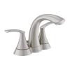 Moen WS84550SRN Darcy 4″ Centerset 2-Handle Bathroom Faucet in Spot Resist Brushed Nickel