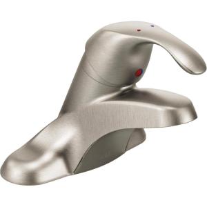 Moen 8430CBN Commercial M-Bition One-Handle Bathroom Sink Faucet, Brushed Nickel