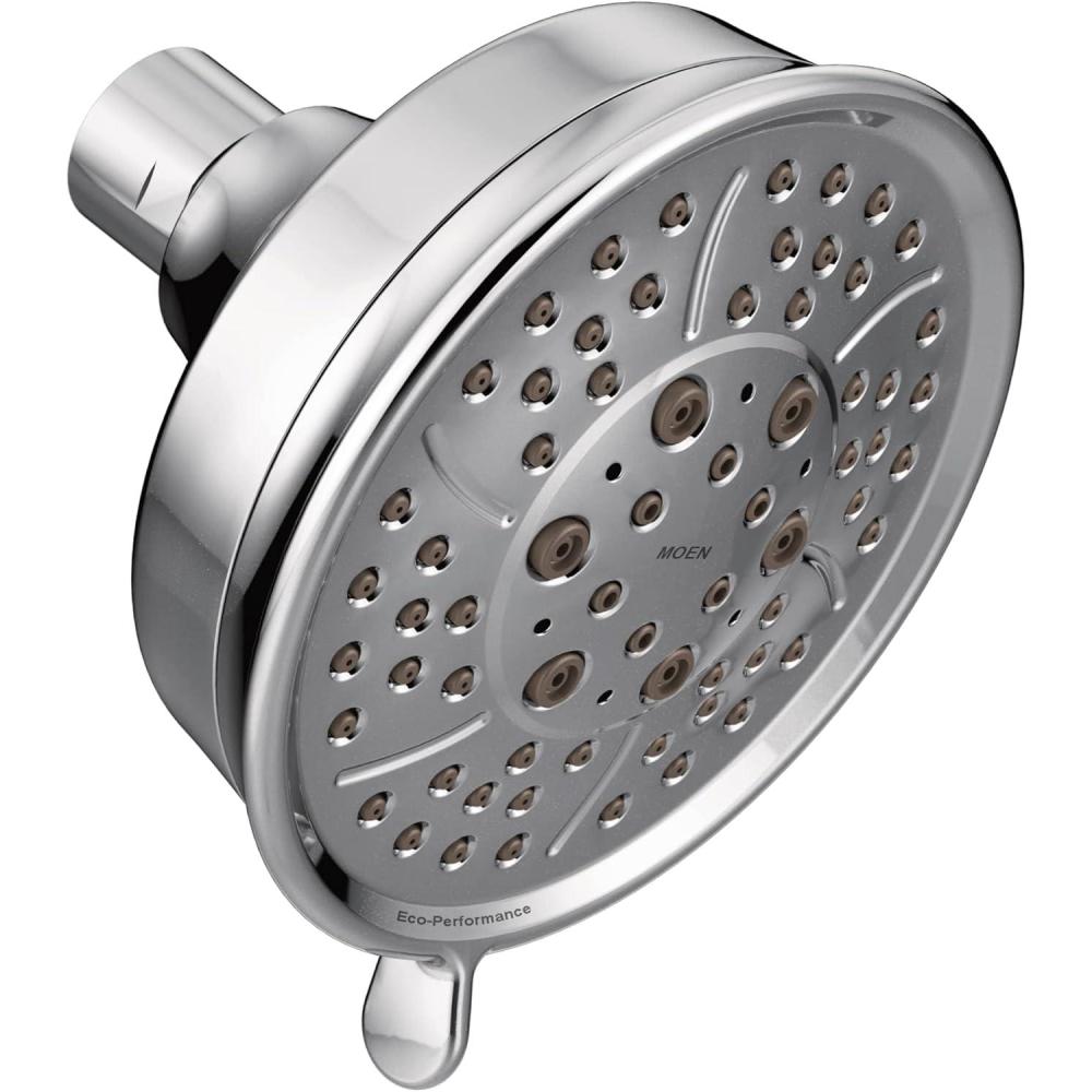 image:imageMoen Showering Core Matte Black EcoPerformance Handshower Handheld Shower 3638EPBLChrome
