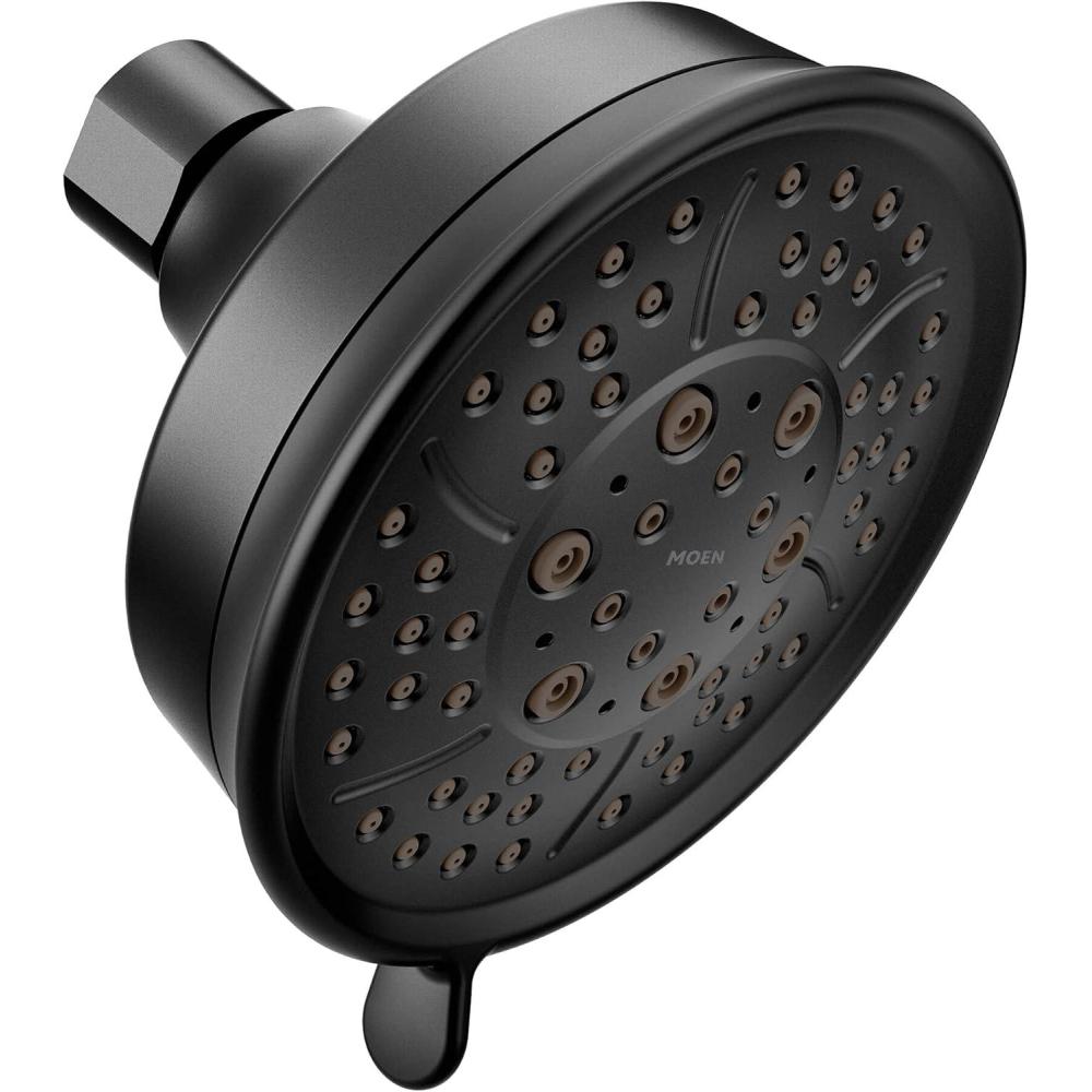 image:imageMoen Showering Core Matte Black EcoPerformance Handshower Handheld Shower 3638EPBLMatte Black