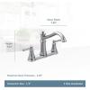 Moen 7250C Belfield Traditional Two Handle High Arc Kitchen Faucet, Chrome(Chrome)
