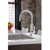 Moen S72308 STO One-Handle High Arc Pulldown Kitchen Faucet with Power Clean, Chrome(Chrome)