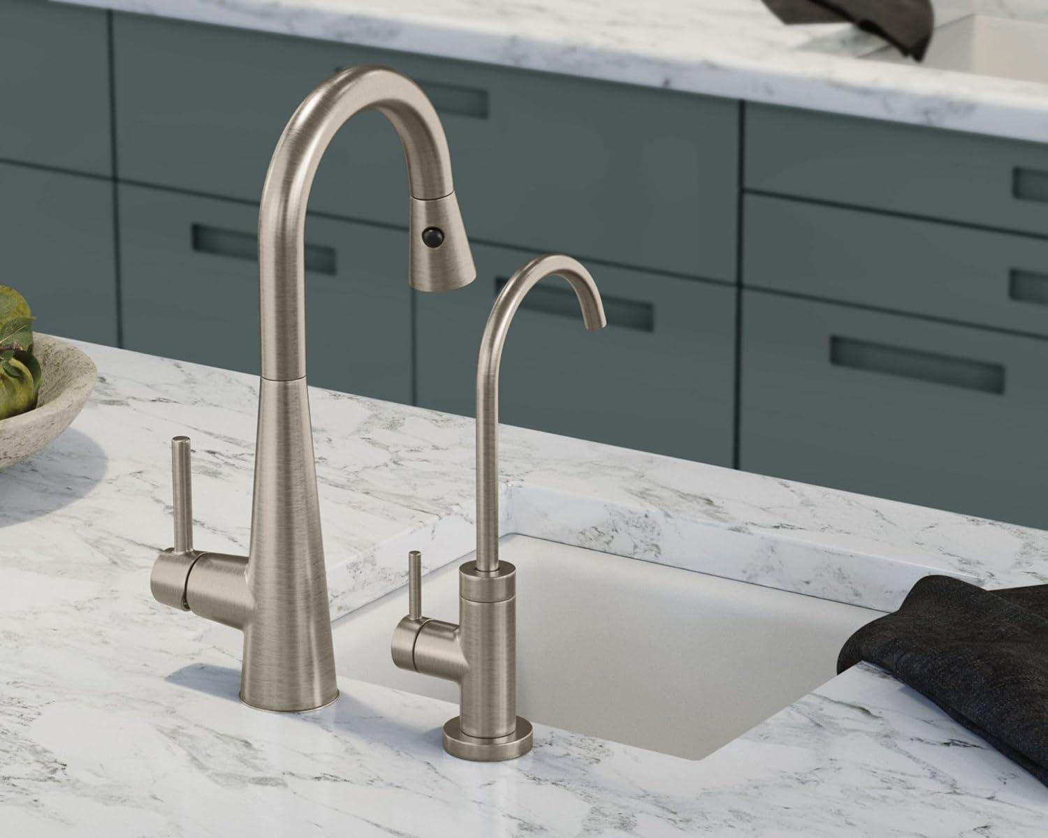 image:imageMoen Sip Modern Cold Water Kitchen Beverage Faucet Spot Resistant Stainless Steel S5530SRS