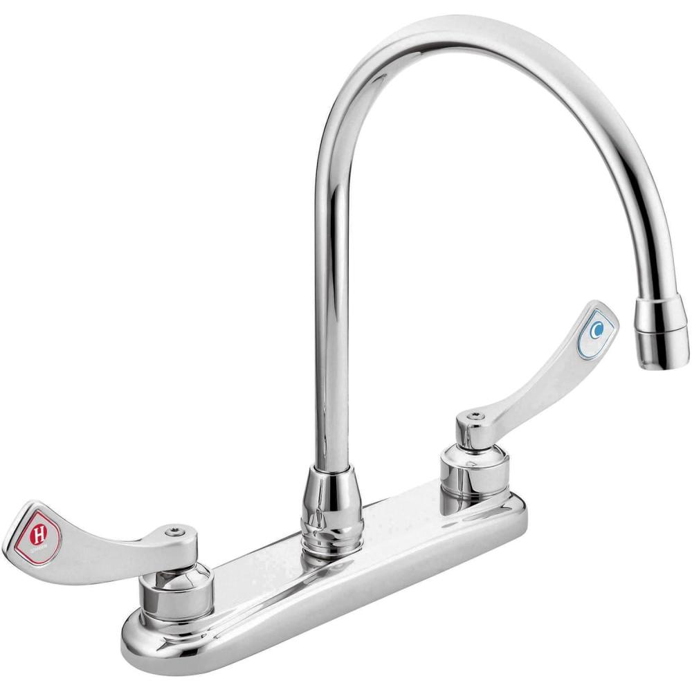 image:imageMoen 8289 Commercial MDura Kitchen Faucet 22 gpm Chrome