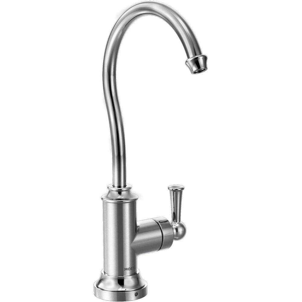 image:imageMoen Chrome Sip Traditional Cold Water Kitchen Beverage Faucet with Optional Filtration System S5510