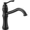 Moen 7240ORB Belfield Traditional One Handle High Arc Kitchen Faucet with Optional Deckplate Included, Oil Rubbed Bronze(Matte Black)