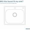Moen 7437 Chateau One-Handle Low Arc Kitchen Faucet, Chrome(Value not found)