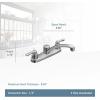 Moen 7906 Chateau Two-Handle Kitchen Faucet, Chrome