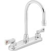 Moen 8280 Commercial M-Dura Kitchen Faucet without Spout, Chrome