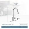 Moen 87090MSRS Indi 1 Handle Pull-Down Kitchen Faucet, Spot Resistant Stainless Microban