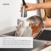 Moen 87090MSRS Indi 1 Handle Pull-Down Kitchen Faucet, Spot Resistant Stainless Microban