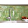 Moen Arbor Spot Resist Stainless One-Handle Pulldown Bar Faucet Featuring Reflex, Single Hole Kitchen Sink Faucet, 5995SRS(Chrome)