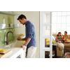 Moen Arbor Spot Resist Stainless One-Handle Pulldown Bar Faucet Featuring Reflex, Single Hole Kitchen Sink Faucet, 5995SRS(Oil Rubbed Bronze)