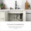 Moen F7660BL Sip Modern Drinking Water Beverage Faucet with Optional Filtration System (Sold Separately), Matte Black