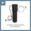 Moen Matte Black Sip Traditional Cold Water Kitchen Beverage Faucet with Optional Filtration System, S5510BL