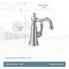 Moen S62101BL Weymouth Single Handle Traditional Bar Faucet, Matte Black(Matte Black)
