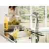 Moen S7597SRS 90-Degree One-Handle High Arc Pullout Modern Kitchen Faucet, Spot Resist Stainless(Spot Resist Stainless)