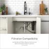 Moen Sip Spot Resist Stainless Traditional Drinking Water Beverage Faucet with Optional Filtration System, F7600SRS