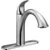 Moen 67545C Camerist One-Handle Low Arc Pullout Kitchen Faucet, Chrome