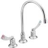 Moen 8225 Commercial M-Dura Widespread Kitchen Faucet 1.5 gpm, Chrome