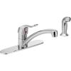Moen 8707 Commercial M-DURA One-Handle Kitchen Faucet with Side Spray, 1.5 GPM, Chrome