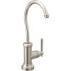 Moen Chrome Paterson Sip Industrial Cold Water Kitchen Beverage Faucet with Optional Filtration System, S5540(Spot Resist Stainless)