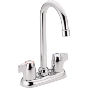 Moen 4903 Chateau Two-Handle High Arc Bar Faucet, Chrome