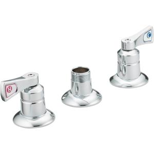Moen 8226 Commercial M-Dura Widespread Kitchen Faucet without Spout, Chrome