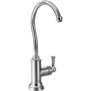 Moen Chrome Sip Traditional Cold Water Kitchen Beverage Faucet with Optional Filtration System, S5510