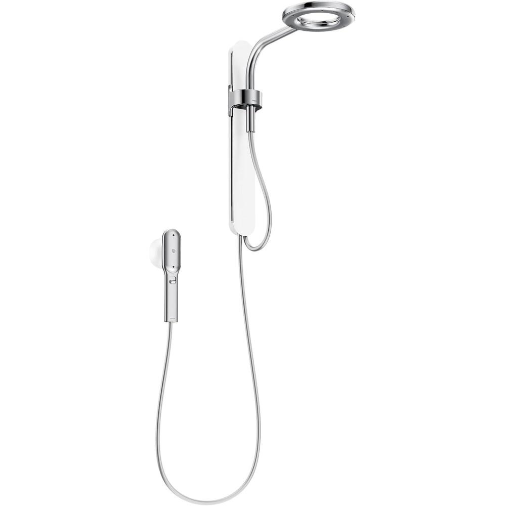 image:imageMoen N207C0CH Spa Shower including Rainshower Handshower and Magnetic Dock ChromeWhiteChromeWhite