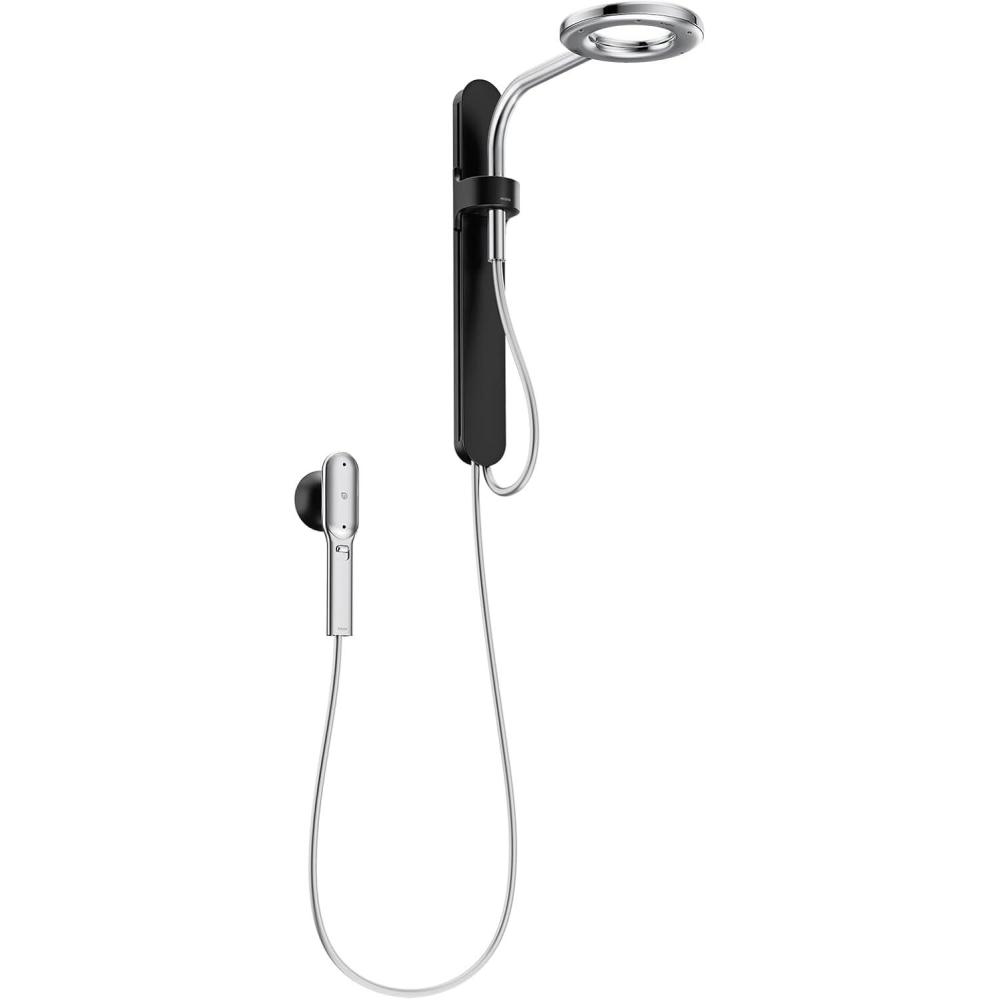 image:imageMoen N207C0CH Spa Shower including Rainshower Handshower and Magnetic Dock ChromeWhiteMatte BlackChrome