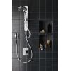 Moen N207C0CH Spa Shower including Rainshower, Handshower and Magnetic Dock, Chrome/White(Chrome/White)